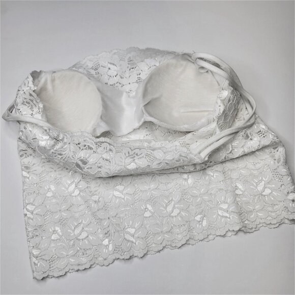 Lace Cami Crop Top Lace Bralette Stretchy Lace Camisole Lace Crop Tank Top - NEW - Picture 4 of 11